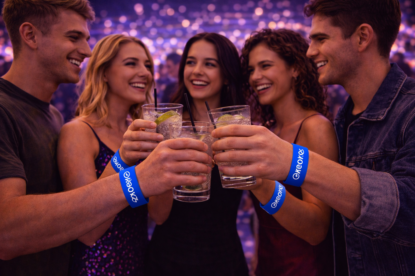 Bracelet Bleu — Juste recherche amicale