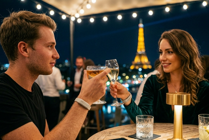 Bracelet Blanc - En couple