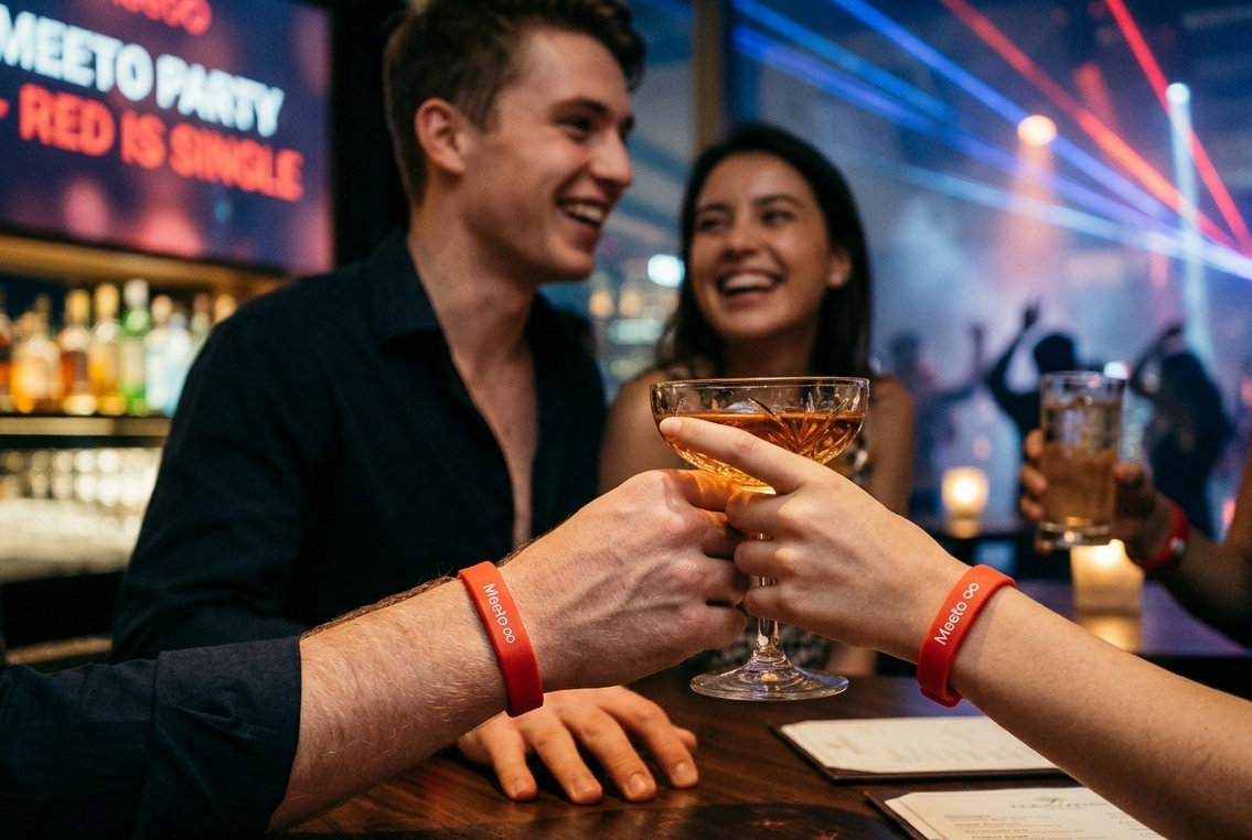 Bracelet Rouge - Ouvert à la rencontre